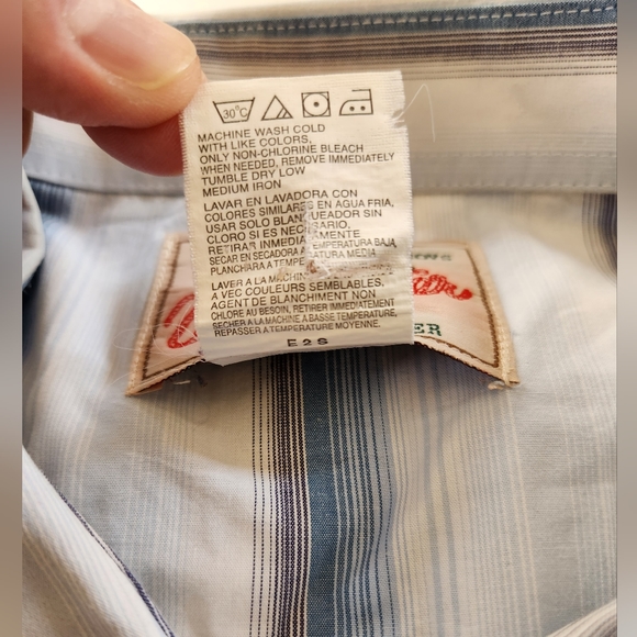Wrangler Pearl Snap Shirt 2XL - Picture 4 of 5